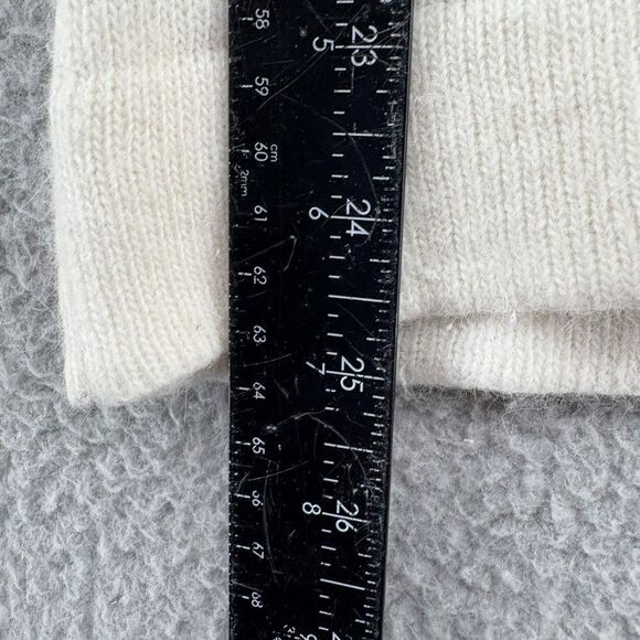Acne Sweater Ivory Angora Knit Women's Size Medium - Picture 5 of 10